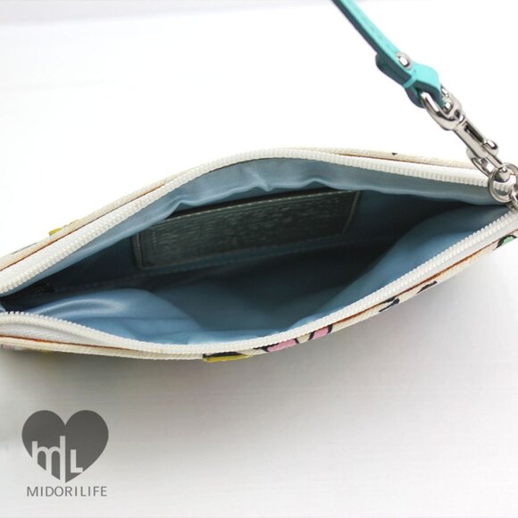 COACH Poppy Is A Girl XL Wristlet - Picture 7 of 14